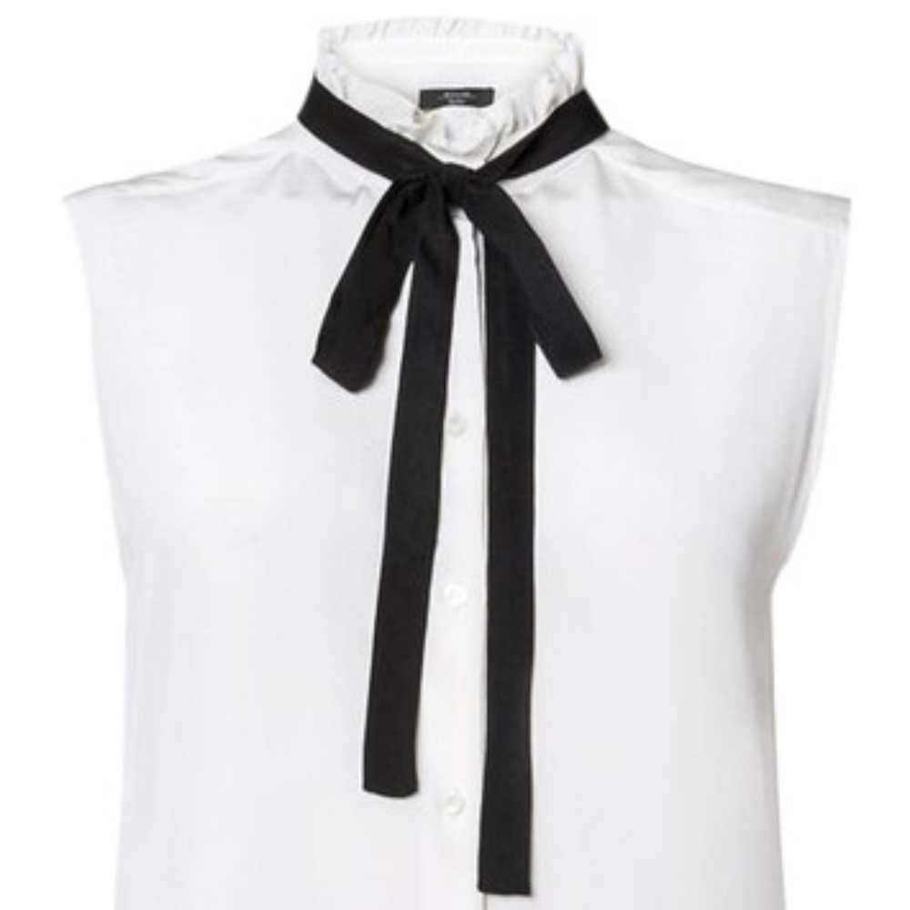 Max Mara White Weekend Bessica Blouse